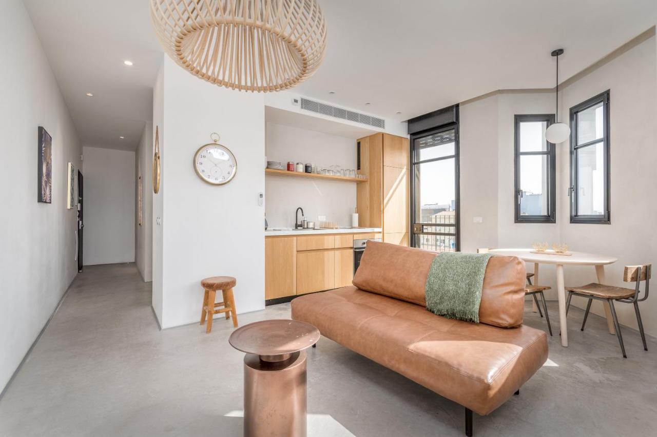 Trendy And Cosy Apartment / Balcony テル・アビブ エクステリア 写真