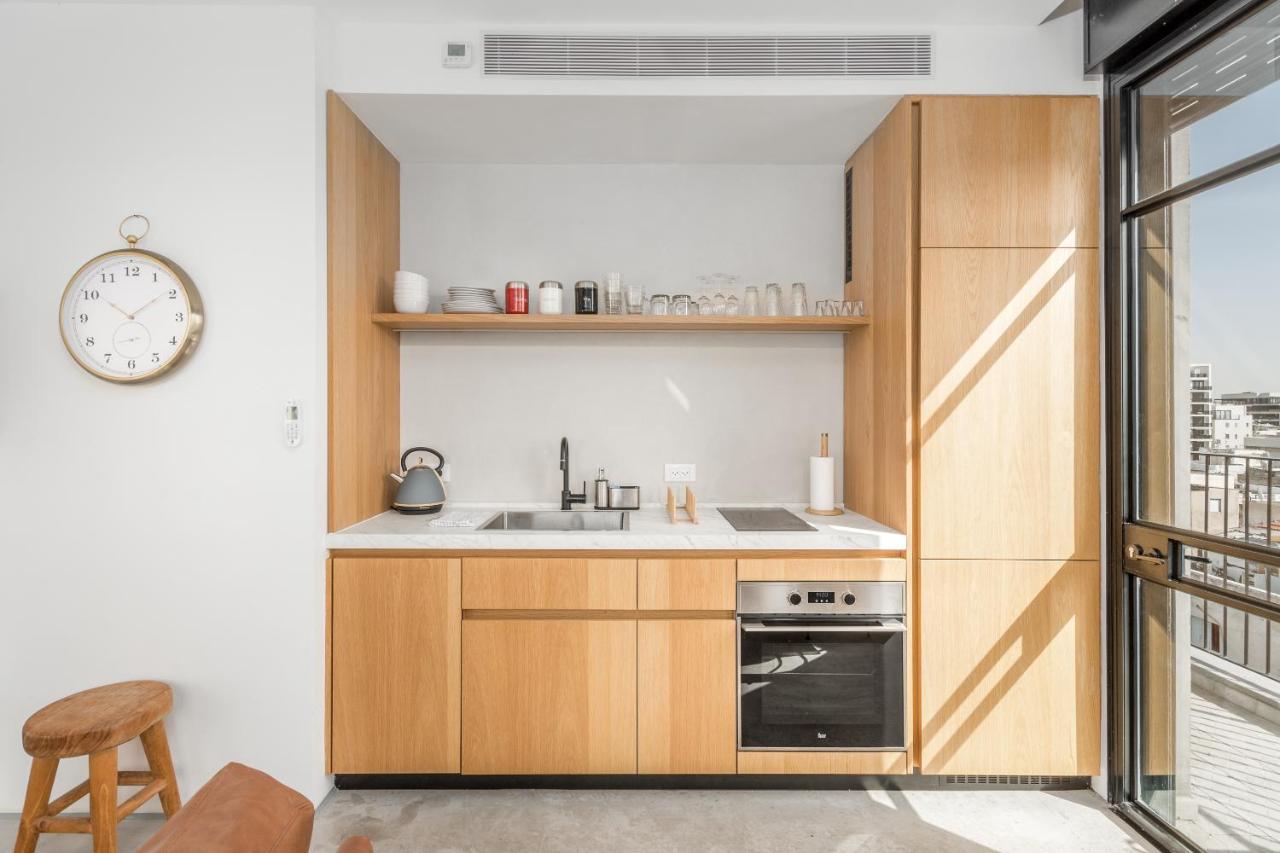 Trendy And Cosy Apartment / Balcony テル・アビブ エクステリア 写真